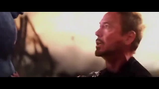 AVENGERS INFINITY WAR: Thanos kills Iron man (Tony Stark)