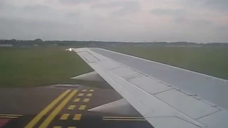 Pilot forgets to put down flaps until during takeoff run!