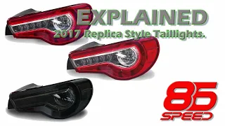 Unboxed and Explained - 2017 Replica Style Taillights.