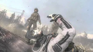 Смерть Гоуста и Роуча.Предательство Шепарда.Call of Duty Modern Warfare 2