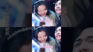 Zhang Binbin and Janice Wu in behind the kiss 💋 scenes #herewemeetagain #janicewu #zhangbinbin