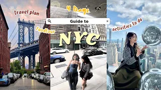 New York có gì vui🗽😻 NYC travel guide vlog | 4 days trip, what to do, food tour | du lịch Mỹ