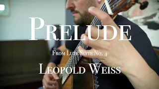 Weiss: Prelude from Lute Suite No. 4 (Tariq Harb, guitar)