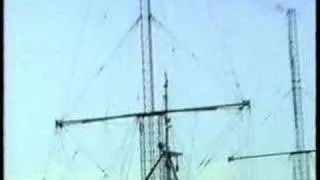 Radio Caroline at sea august 1990.