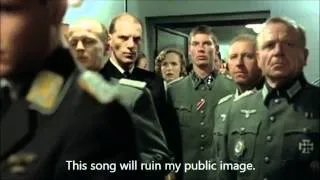 Hitler Reacts to the song 'Hitler Has Only Got One Ball'