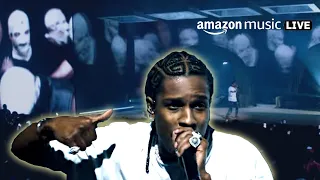 ASAP Rocky Performs Song Riot Rowdy Pipe’n off his Album ‘Don’t Be Dumb’ | Amazon Music Live