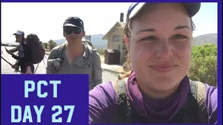 Day 27 - Sara Hikes the Pacific Crest Trail 2018 | Chugging two beers, and one roadie packed out