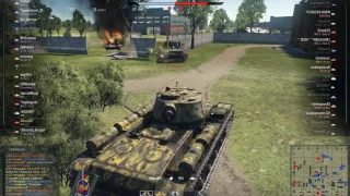 Заброшенный завод КВ 1С 10 фрагов!!! War Thunder