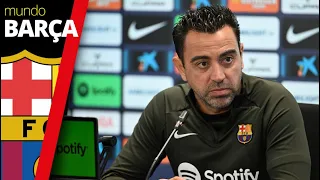 EL CLÁSICO: XAVI Hernández habla antes del BARÇA - MADRID