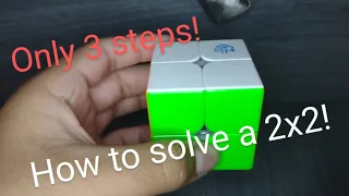 How to solve a 2x2 tutorial. Easy and fast way.