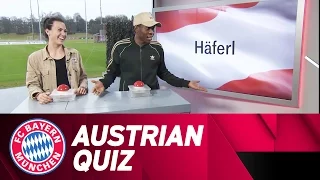 Austrian Quiz Battle! David Alaba & Viktoria Schnaderbeck | FC Bayern
