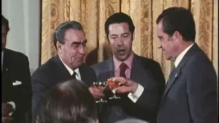 "Brezhnev's Visit" - Signing Agreements