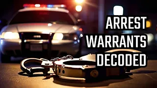 Arrest warrants decoded! Do I have to turn myself into jail?