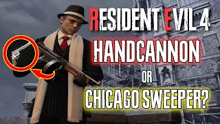 HANDCANNON vs CHICAGO SWEEPER - RESIDENT EVIL 4 REMAKE S+ PROFESSIONAL
