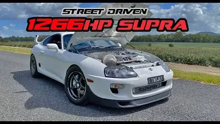 TWOJAY the Street driven 1266HP Toyota Supra !