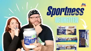 Feine FITNESS Neuheiten Haul & Taste-Test von dm Sportness - Birthday Cookie, Protein Brownie & mehr