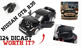 nissan gtr r35 1/24 dicast model