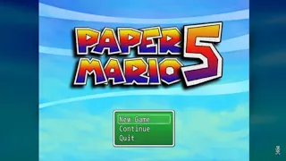 Playing a Crappy Paper Mario Fangame I Made in 2013