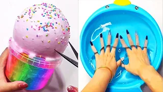 Удовлетворяющая слизь Slime ASMR | Расслабляющее видео слизи # 1791