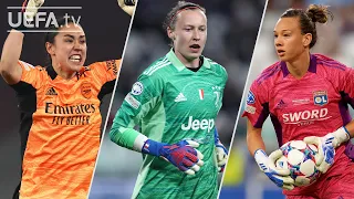 ZINSBERGER, PEYRAUD-MAGNIN, ENDLER | #UWCL 2021/22 Best Saves!