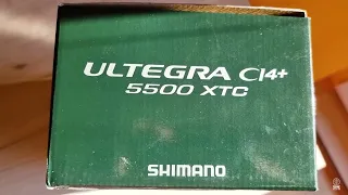 Shimano Ultegra Ci4+ 5500 XTC Reel Unboxing