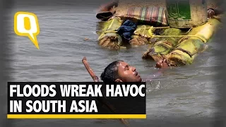 Floods Claim More Lives In India, Nepal and Bangladesh | The Quint