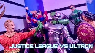 Justice League vs Ultron [Epic Stop Motion] Marvel vs Dc