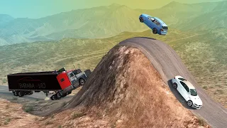 Cars vs Giant Bulge - BeamNG Drive - 🔥 ULTIMATE Edition Compilation