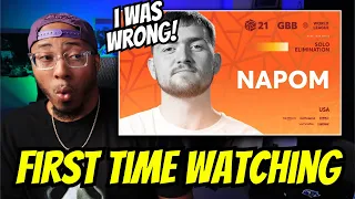 NaPoM 🇺🇸 I GRAND BEATBOX BATTLE 2021: WORLD LEAGUE I Solo Elimination (REACTION!!)