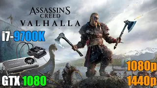 Assassin's Creed Valhalla l GTX 1080 i7 9700K l High Very High Ultra Settings l 1080p 1440p l
