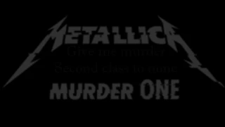 Metallica - Murder One Lyrics