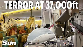 Why terrifying turbulence left 1 dead & 30 injured on Singapore plane which plunged 7000ft - expert