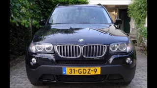 BMW X3 E83 door panel removal + water leak fix