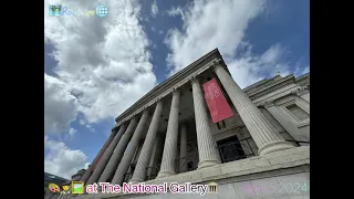 🎨🧑‍🎨🖼️ at The National Gallery 🏛️ April 5, 2024 in London, UK 🇬🇧 (내셔널 갤러리, 영국여행, 런던여행)