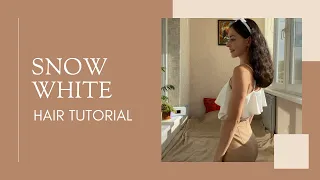 Snow White hair tutorial | Long hair play
