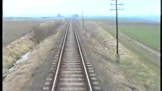 [ cabview ] (VHS ) SP42-242 Ostatni pociąg. Tczew - Skarszewy D29-233.
