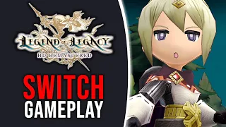 The Legend of Legacy HD Remastered - Nintendo Switch Gameplay