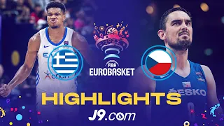 Greece 🇬🇷 - Czech Republic 🇨🇿 | Round of 16 | Game Highlights - FIBA #EuroBasket 2022