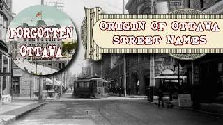 Origin of Ottawa Street Names