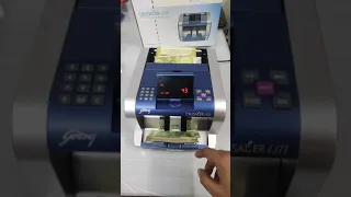 #Trending Godrej Note Counting Machine with Fake Note Detector 👉 Buy Machine Via 📞9818409728 #Shorts