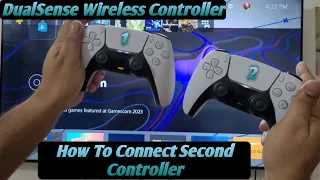 How to Connect Second PS5 Controller | Hindi | Dual Sense Controller