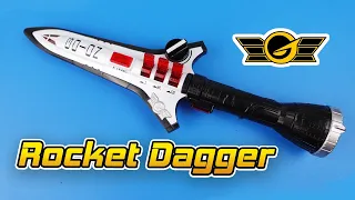 Nhỏ gọn đẹp thanh thoát là vũ khí Rocket Dagger - Go-onger | Tích Chi Toys