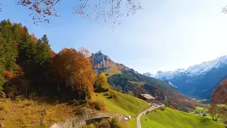 Switzerland nature beauty with ambient music for relaxation | Relaxing Music & Europe Nature