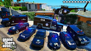 Stealing SECRET CIA CARS with Franklin GTA 5 RP!