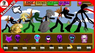 HACK MAX COUNT ALL NEW SKINS LEVEL CONTROLS ARMY VAMP BUY x9999 GEMS | STICK WAR LEGACY - KASUBUKTQ