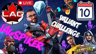 DAY 10! LagSpiker Chill Stream! 7-Star Shard Hunting! New FTP Account Valiant Challenge! - MCOC