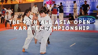 The 17th All Asia Open Karate Tournament (Nov 2018) | IKO Kyokushin Karate Philippines
