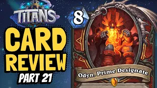 ODYN IS CRAZY!? I love Armor Warrior! The final review! | Titans Review #21