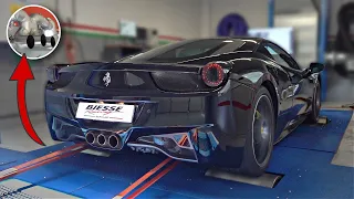 9000rpm Novitec Ferrari 458 Italia SCREAMING on the Dyno | BEST N/A V8 Sounding Ferrari!