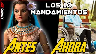 ✩ Los 10 Mandamientos ✩ Antes y después (1956) vs (2023)